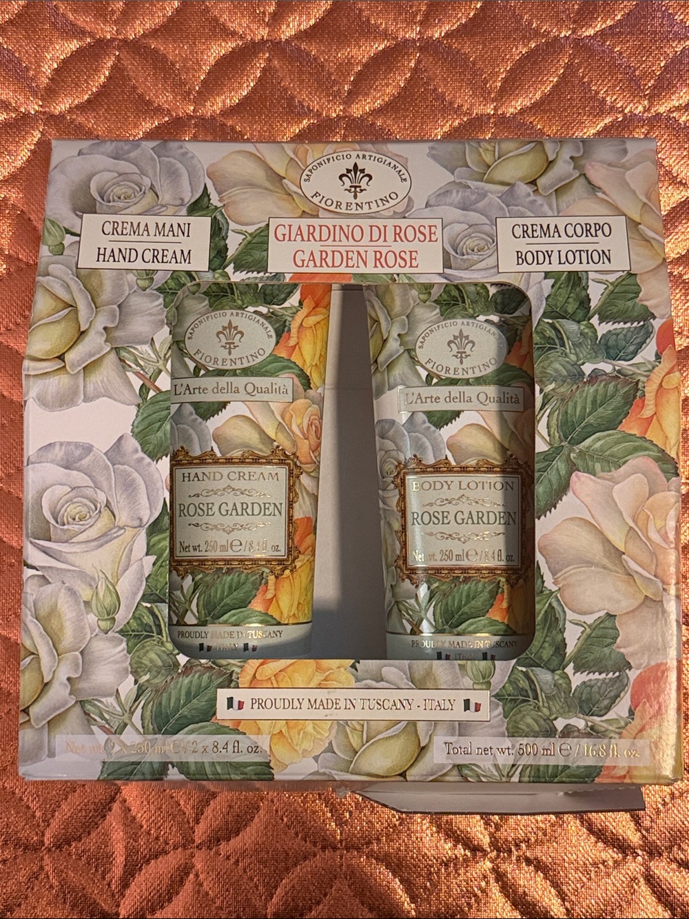 Saponificio Artigianale Fiorentino Made in Italy Garden Rose Hand & Body Lotion